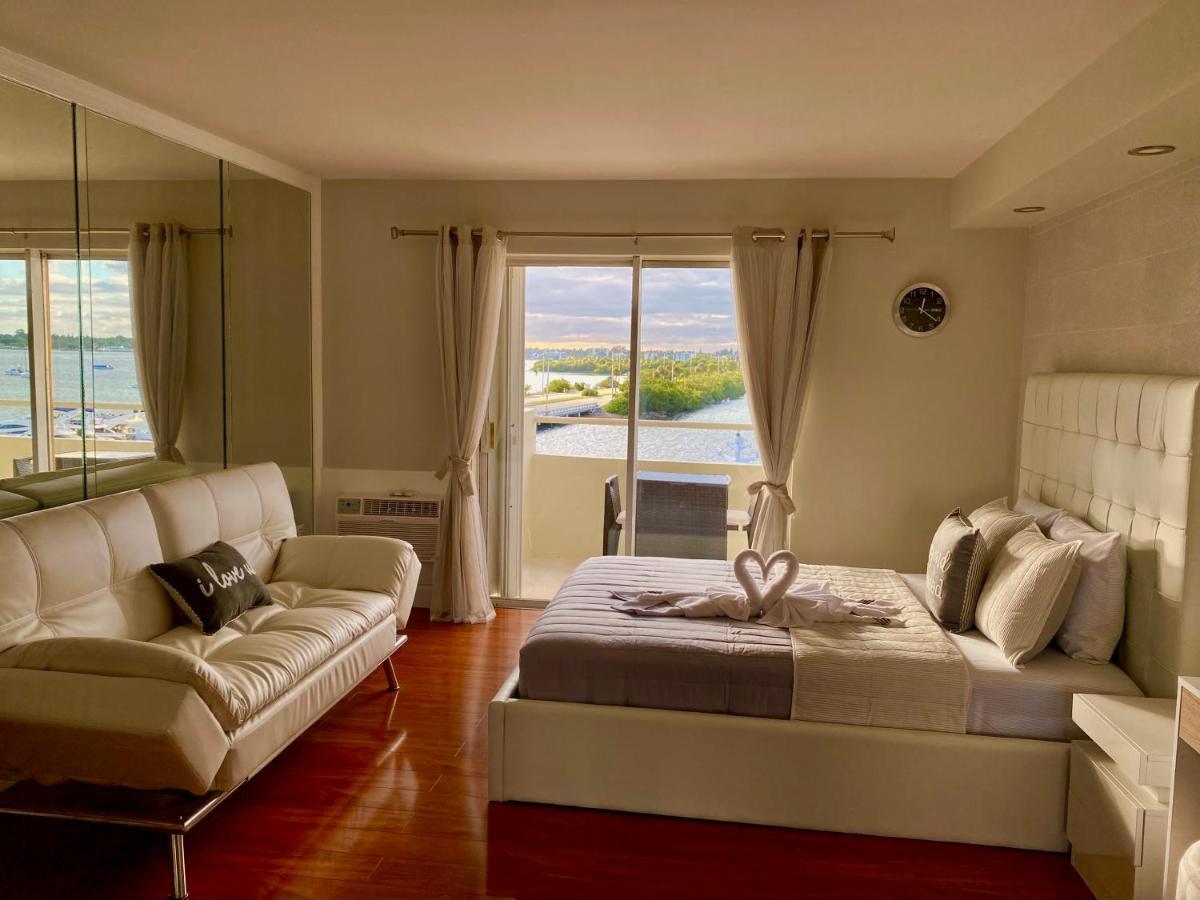 Modern Waterfront Apartment With Miami Skyline View, Free Parking 5 Mins Drive To 迈阿密海滩 外观 照片