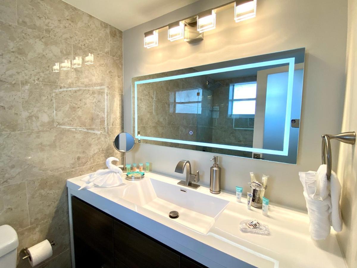 Modern Waterfront Apartment With Miami Skyline View, Free Parking 5 Mins Drive To 迈阿密海滩 外观 照片