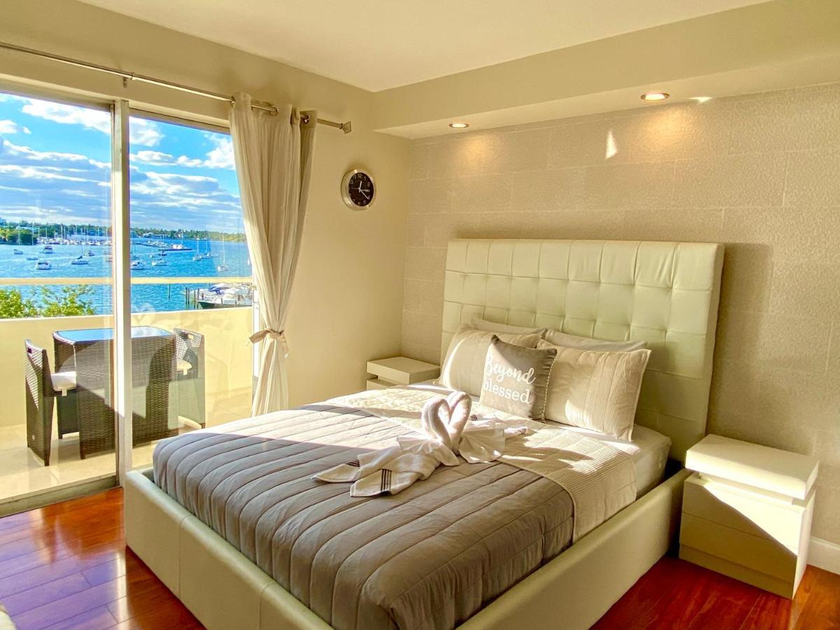 Modern Waterfront Apartment With Miami Skyline View, Free Parking 5 Mins Drive To 迈阿密海滩 外观 照片
