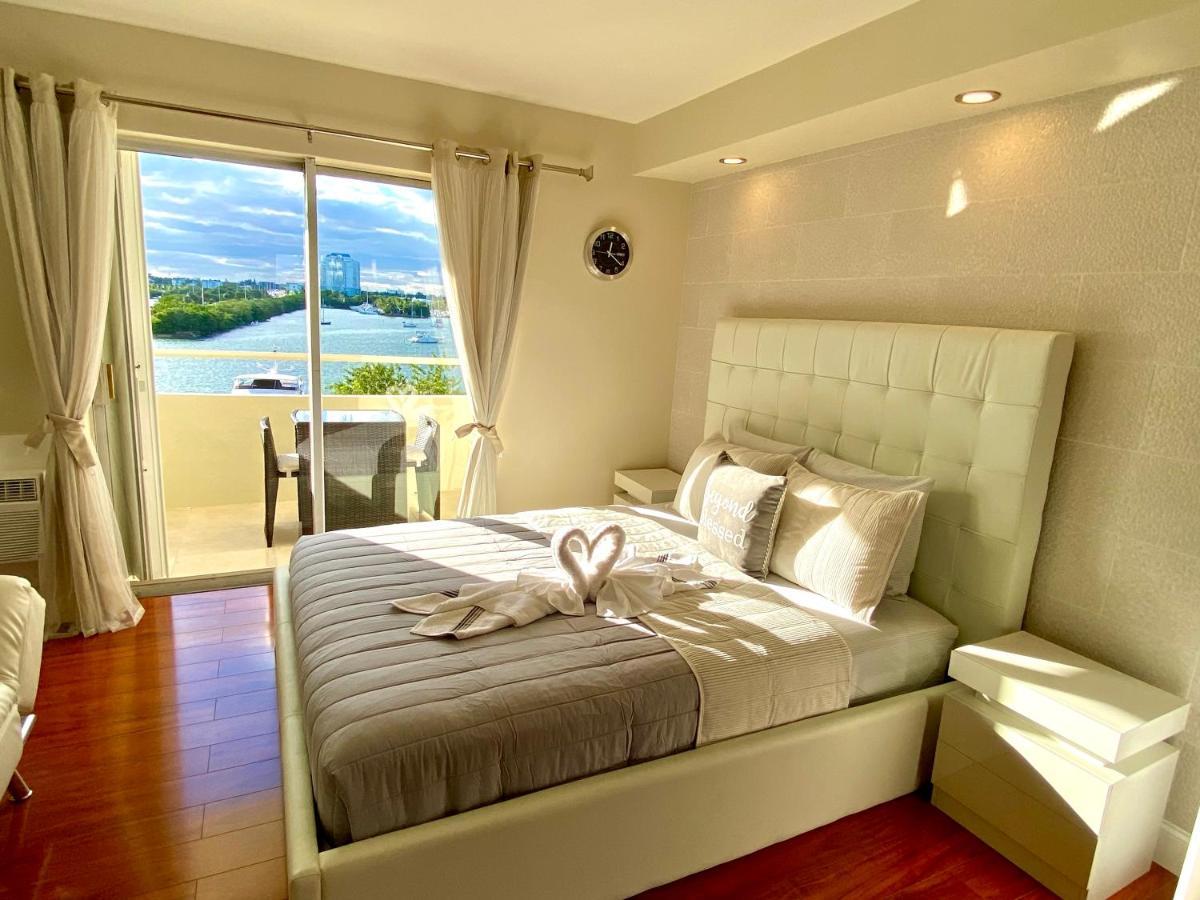 Modern Waterfront Apartment With Miami Skyline View, Free Parking 5 Mins Drive To 迈阿密海滩 外观 照片