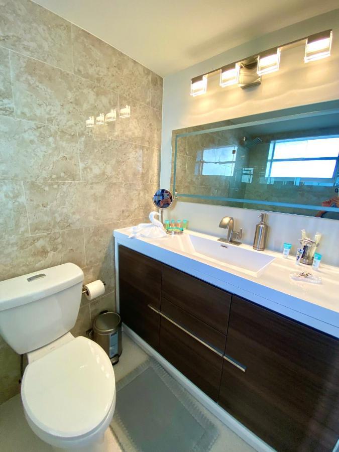 Modern Waterfront Apartment With Miami Skyline View, Free Parking 5 Mins Drive To 迈阿密海滩 外观 照片