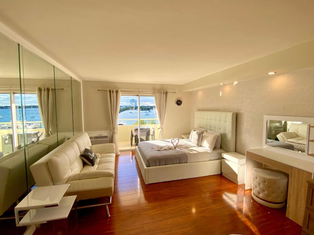 Modern Waterfront Apartment With Miami Skyline View, Free Parking 5 Mins Drive To 迈阿密海滩 外观 照片