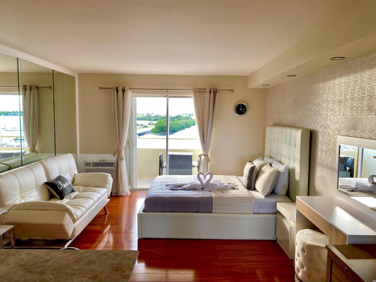 Modern Waterfront Apartment With Miami Skyline View, Free Parking 5 Mins Drive To 迈阿密海滩 外观 照片